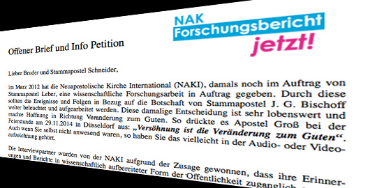 Initiative NAK Forschungsbericht jetzt!